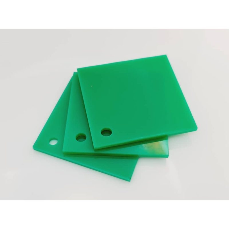 Acrylic Sheet Colour Green A4 Size 2mm - Image 2