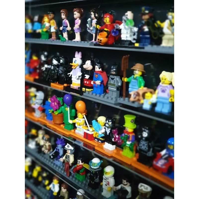 🔥 READY STOCK 🔥HOLD UP TO 140Pcs (10 ROW), LEGO MINIFIGURE DISPLAY CASE - Image 4