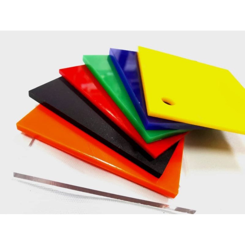 Acrylic Sheet Colour Black A4 - Image 4