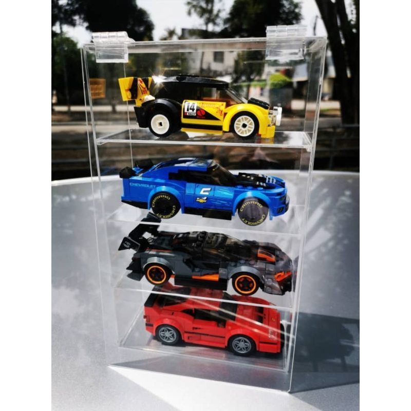 Acrylic Lego Speed Champion / Minifigure Display Case - Image 3