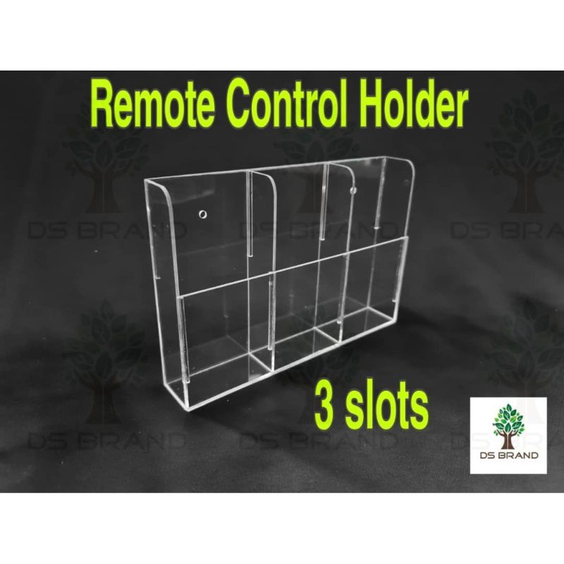 Acrylic Air Conditioner / TV / Multipurpose Remote Control Holder Wall Mount. Universal Size Wall Holder - Image 10