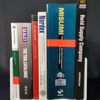 Acrylic Bookend Holder