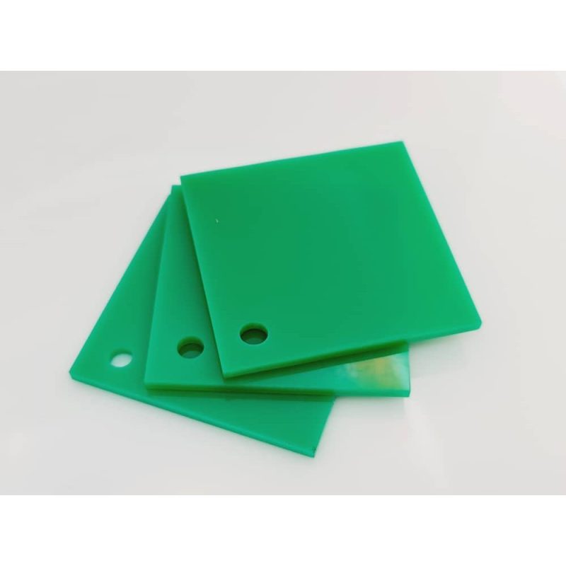Acrylic Sheet Colour Green A4 Size 2mm - Image 3