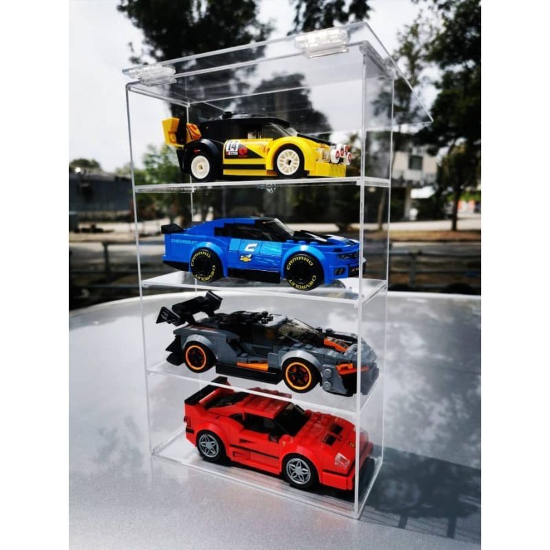 Acrylic Lego Speed Champion / Minifigure Display Case - Image 4