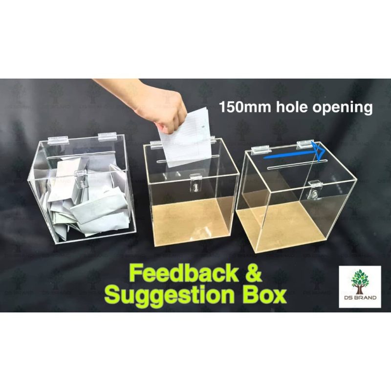 Suggestion Box / Feedback Box / Peti Cadangan / Charity Box - Image 4