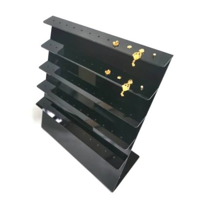 Custom Acrylic  L Shape Hand Made Earring/Jewellery Organizer Display Stand