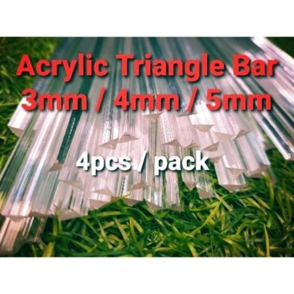 Acrylic Triangle Bar for DIY project