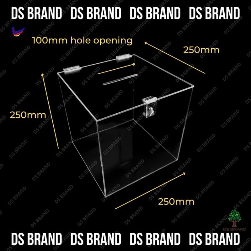 🔥READY STOCK🔥Donation Box / Tabung Derma / Money Box / Tabung Duit / Charity Box 120mm / 150mm / 200mm / 250mm / 300mm - Image 19