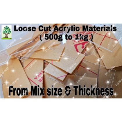 Acrylic Murah / Cheap Acrylic /Sell By 500gram 1kg nd 4kg Acrylic Losscut
