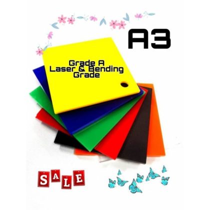 Acrylic Sheet Colour A3 Size 2mm