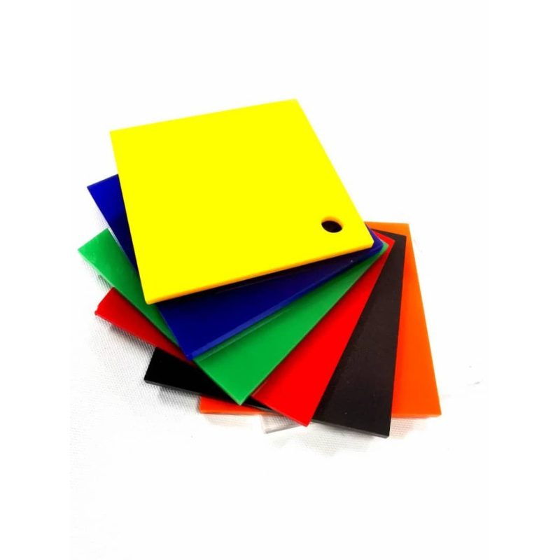 Acrylic Sheet Colour White A4 - Image 5