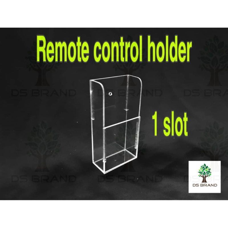 Acrylic Air Conditioner / TV / Multipurpose Remote Control Holder Wall Mount. Universal Size Wall Holder - Image 8