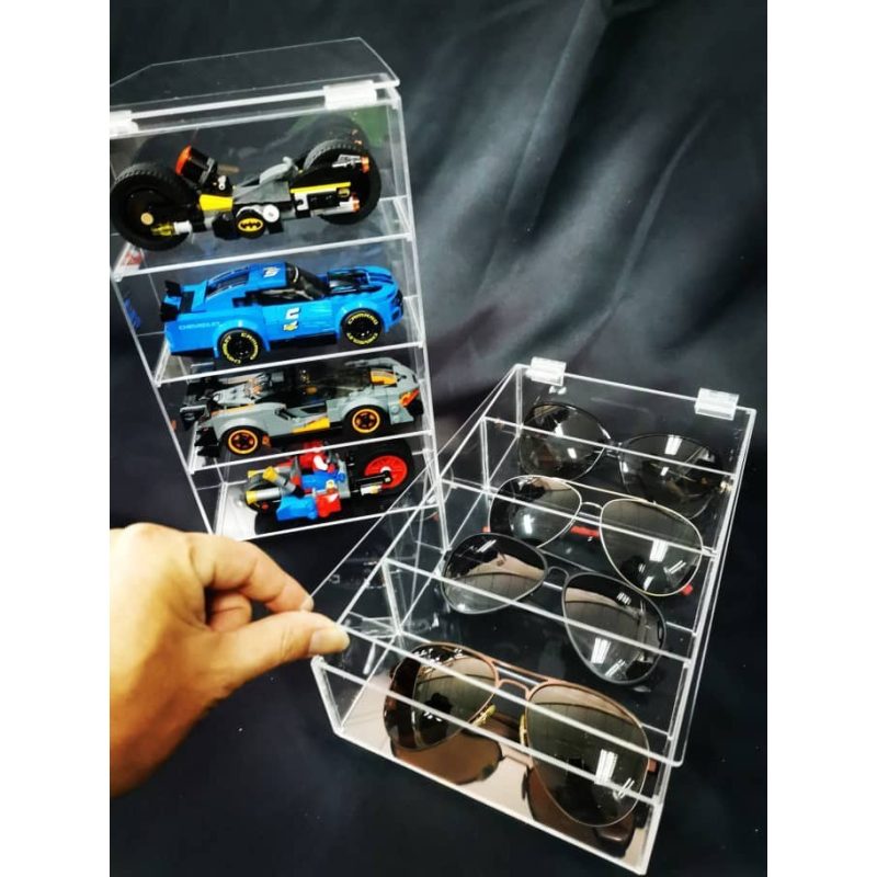 Acrylic Sunglasses 4 Layer Display Organizer - Image 4