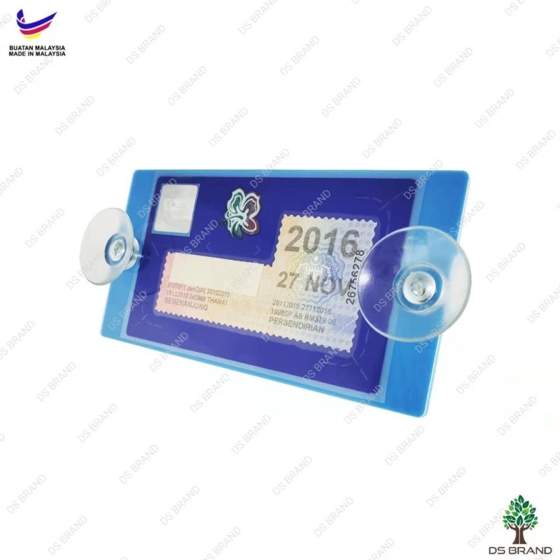 Color Small Roadtax Holder with 2 Suction Cup (Compact Design) Ready Stock - Image 11