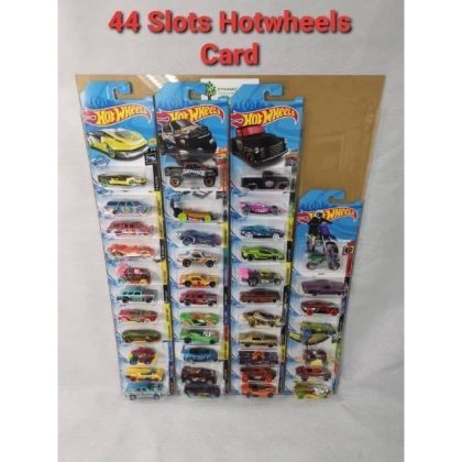 🔥READY STOCK🔥Hotwheels Acrylic Card Display Holder ( 44 slots )