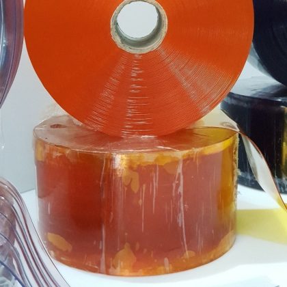 PVC Curtain Strip Yellow