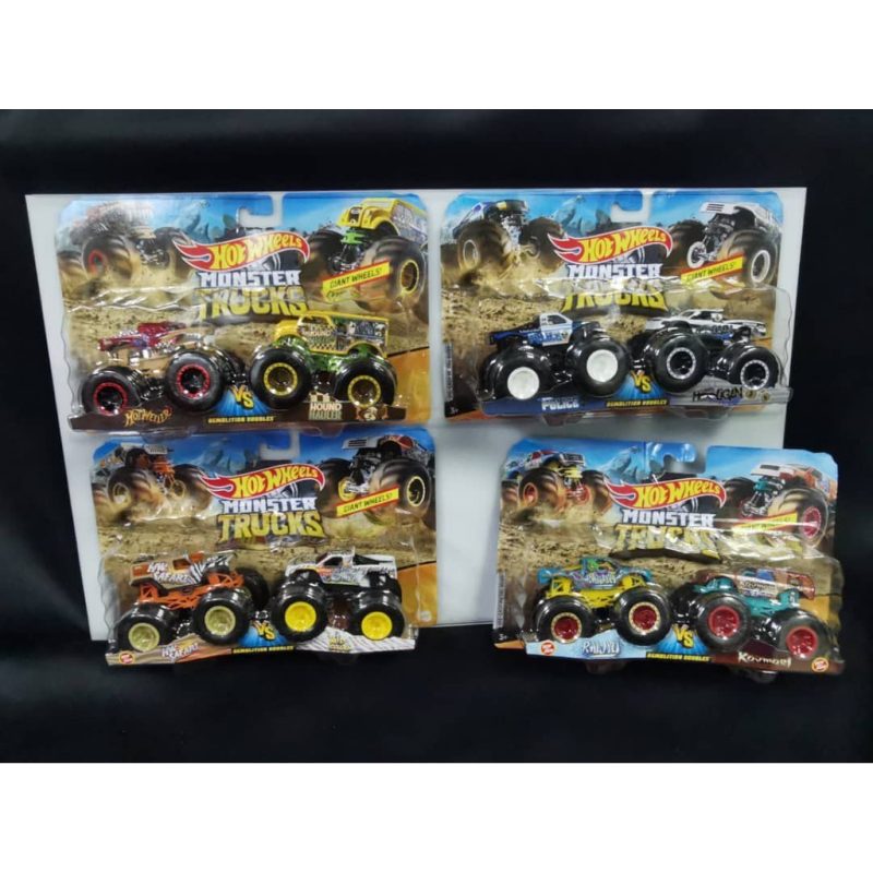 🔥READY STOCK🔥Horizontal Hotwheels Monster Truck Acrylic Card Display Holder - Image 3