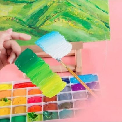 Acrylic Paint Palette For DIY Art Craft Drawing (S) clear palette