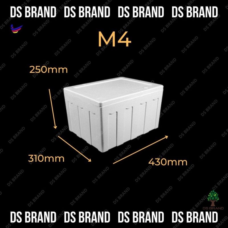 Styrofoam Ice Box / Cooler Box / Picnic box / Foam Box / Fish Box / Tong Ais Polyfoam Size - (M1/M2/M3/M4/SS1/SS3) - Image 12