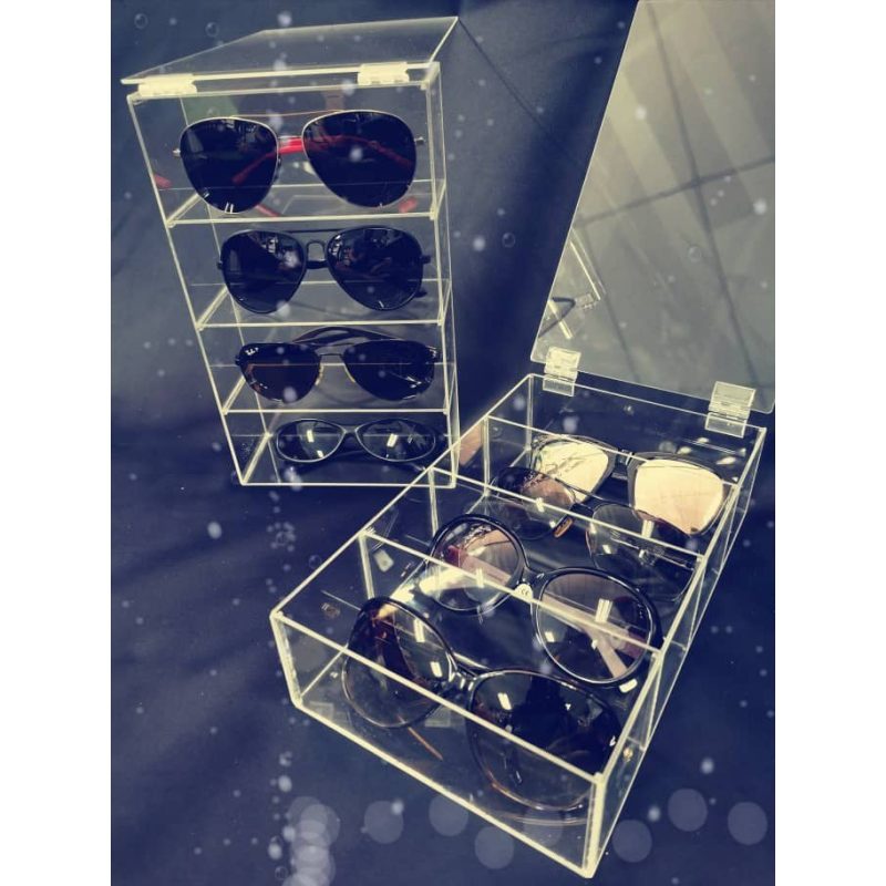 Acrylic Sunglasses 4 Layer Display Organizer - Image 3