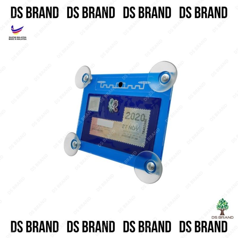 Color 2 in 1 Car Roadtax / Puspakom + RFID Holder 4 Suction cups / Pemegang Road Tax + RFID Kereta / ROADTAX HOLDER - Image 16