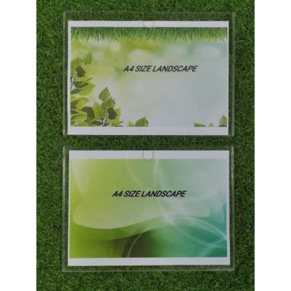 A5/A4/A3 Size Acrylic Clear Document And  Certificate Display Frame Landscape