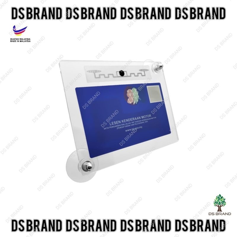2 in 1 Car Roadtax / Puspakom + RFID Holder 2 Suction cups / 路税和RFID架 / Pemegang Road Tax + RFID Kereta / ROADTAX HOLDER - Image 7