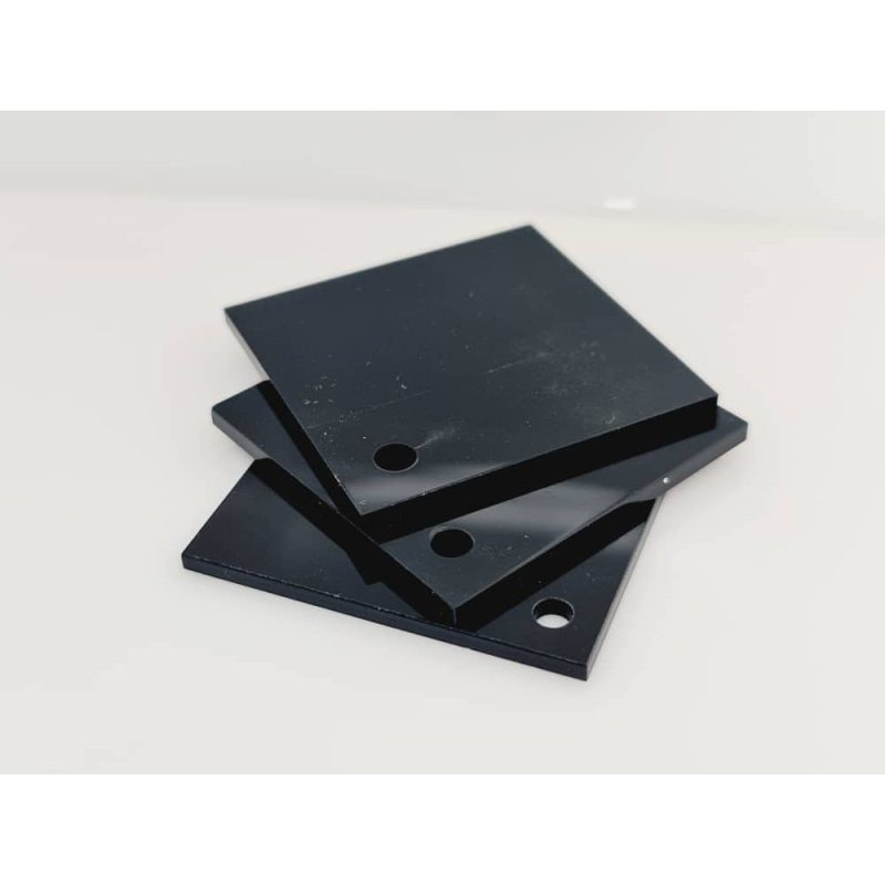 Acrylic Sheet Colour Black A4 - Image 3
