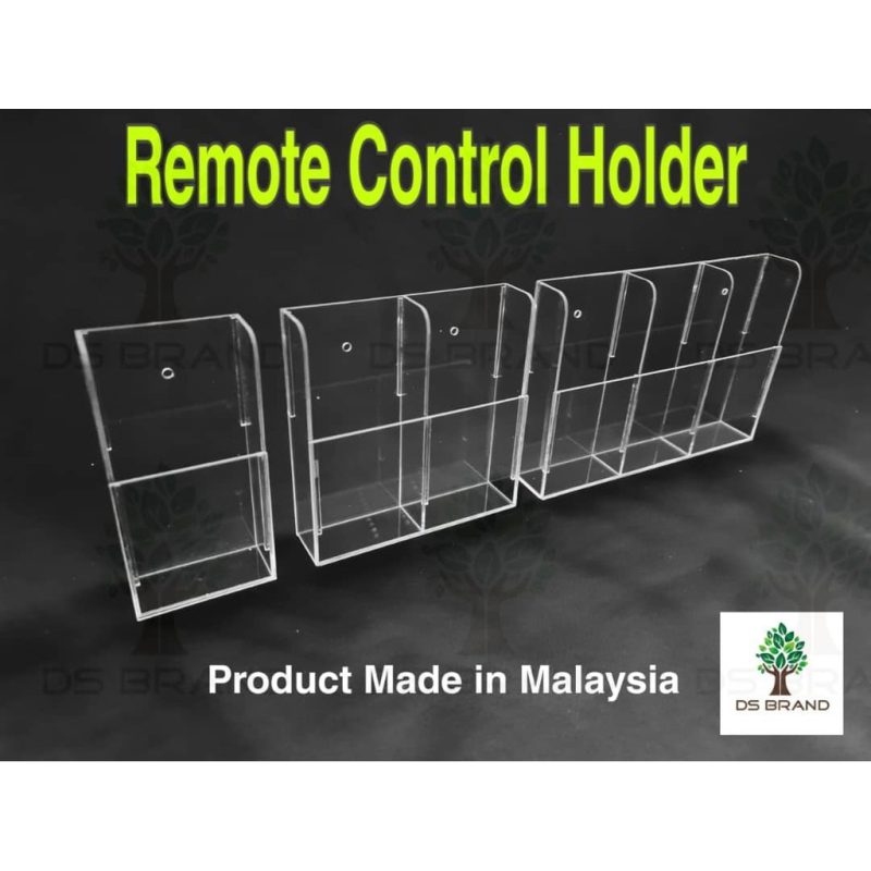 Acrylic Air Conditioner / TV / Multipurpose Remote Control Holder Wall Mount. Universal Size Wall Holder - Image 7