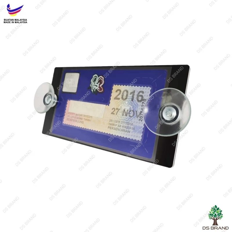 Color Small Roadtax Holder with 2 Suction Cup (Compact Design) Ready Stock - Image 15