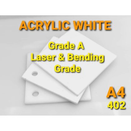 Acrylic Sheet Colour White A4