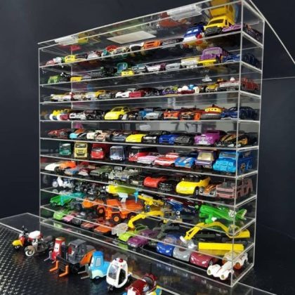 🔥🔥Ready Stock🔥🔥HOTWHEELS CAR DISPLAY CASE- Hold up to 130pcs diecast car ( 10row )