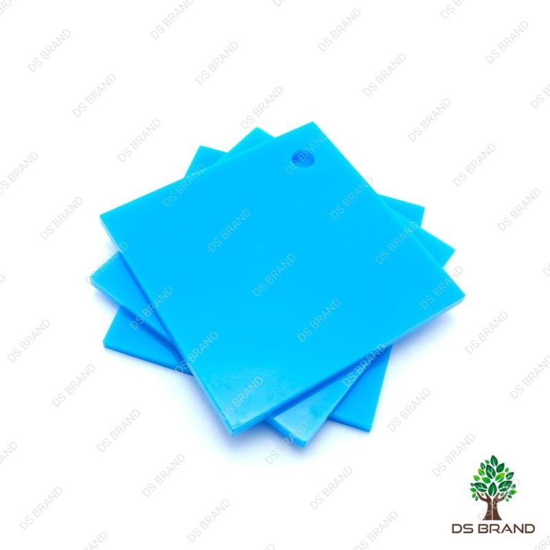 2mm A4 Acrylic Light Blue Sheet - Image 4