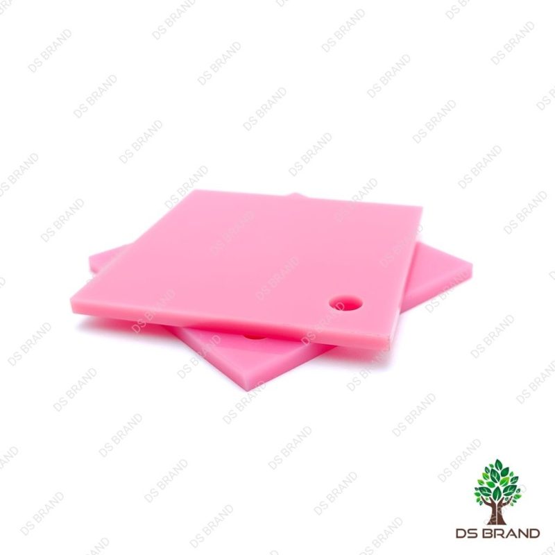 2mm A4 Acrylic Pink Sheet - Image 4
