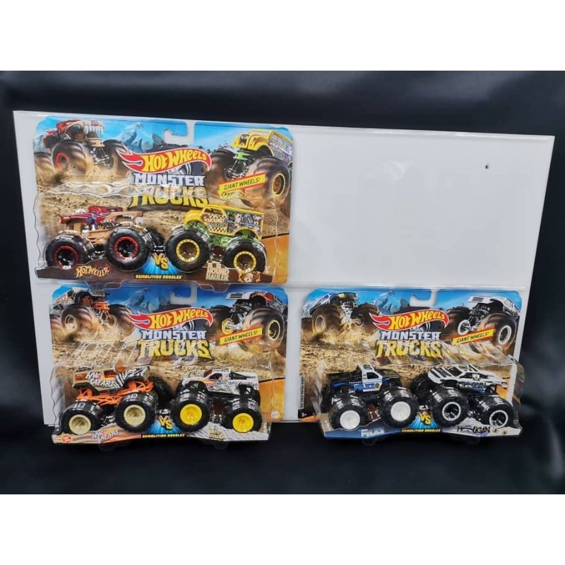 🔥READY STOCK🔥Horizontal Hotwheels Monster Truck Acrylic Card Display Holder - Image 2
