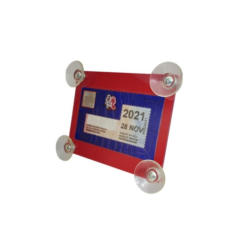 Car Roadtax Holder / Lorry / Bus / 4X4 / MPV / Roadtax Holder / 路税贴纸架 / Road Tax Kereta / சாலை வரி சட்டகம்/Small Roadtax - Image 13