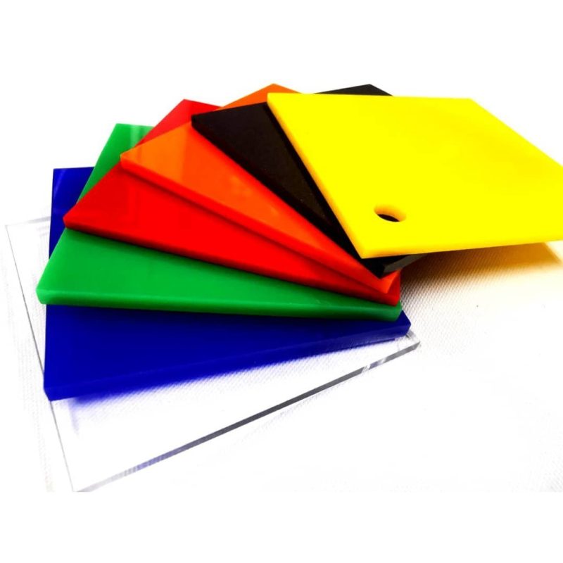 Acrylic Sheet Colour Blue A4 2mm - Image 7
