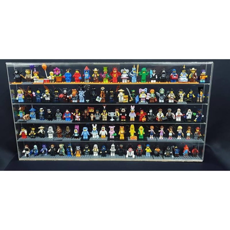 🔥Ready Stock🔥 Lego 100pcs Minifigure Display Case/Rack - Image 2