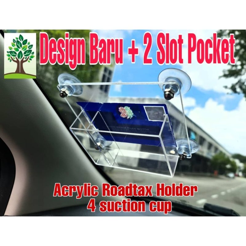 ⭐READY STOCK⭐ Road Tax Holder With 2 Slots Pocket/Car Roadtax Holder/Puspakum Lori Holder - Image 2