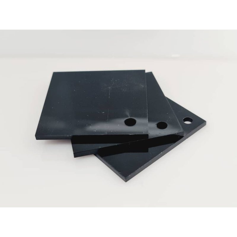 Acrylic Sheet Colour Black A4 - Image 2