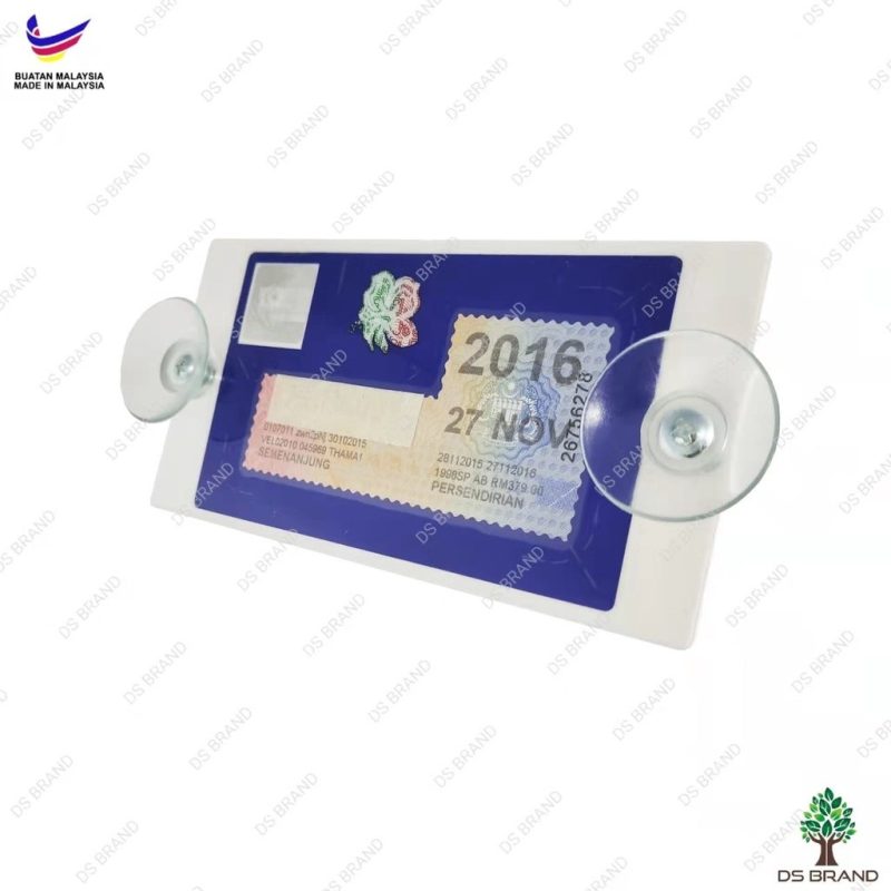Color Small Roadtax Holder with 2 Suction Cup (Compact Design) Ready Stock - Image 14