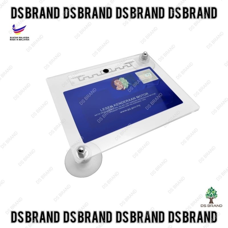 2 in 1 Car Roadtax / Puspakom + RFID Holder 2 Suction cups / 路税和RFID架 / Pemegang Road Tax + RFID Kereta / ROADTAX HOLDER - Image 6