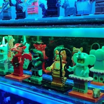 🔥READY STOCK🔥LEGO Stackable Display Case Come with DC 5V USB LED Light with remote controller