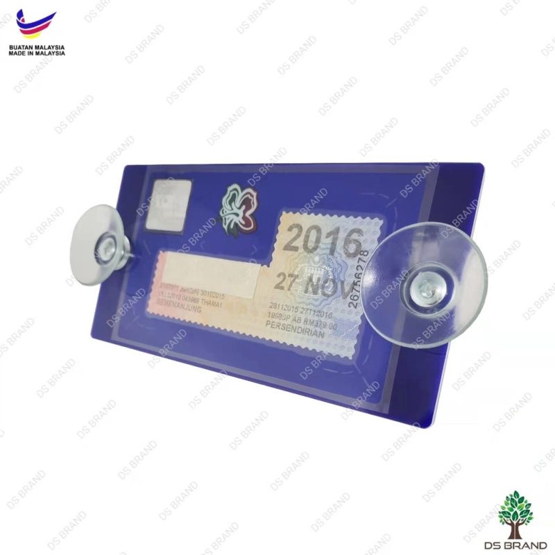 Color Roadtax Holder Small with 2 Suction Cup (Compact Design) Ready Stock - Image 12