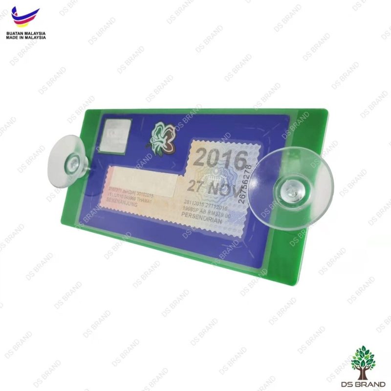 Color Roadtax Holder Small with 2 Suction Cup (Compact Design) Ready Stock - Image 13