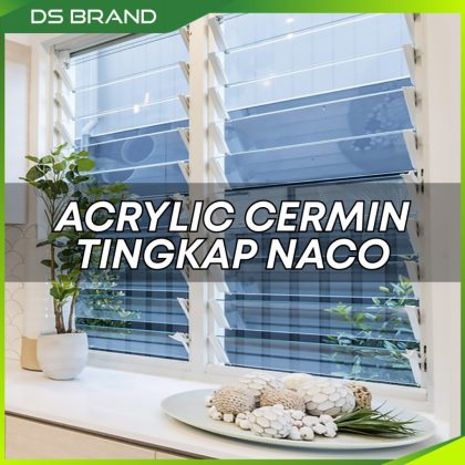 Naco Tingkap Acrylic / Naco Window Acrylic /  Cermin tingkap Naco / 5mm T
