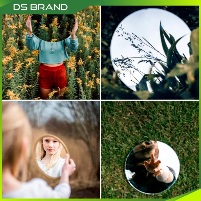 Cermin Akrilik Bulat untuk Fotografi Produk / Circle Round Acrylic Mirror for Product Photography / DS Brand M - Image 7