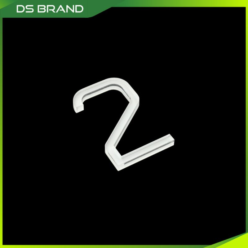 Nombor 3D Plate Kereta KS Jernih Kurus / Car 3D Crystal Number Plate KS Slim Thin / Lebih Quality dengan Tebal 5mm M - Image 12
