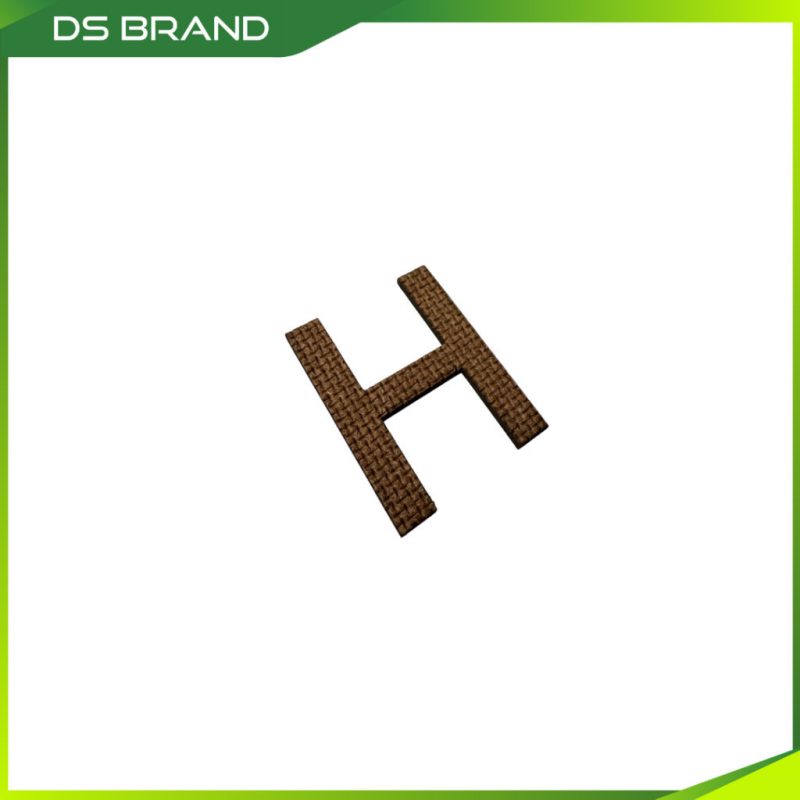 Huruf Kayu 3D DIY / Size 40mm H, 60mm H, 100mm H, 150mm H, 200mm H, 300mm H / Hardboard Alphabet & Number / Wall Decoration / DS Brand M - Image 10