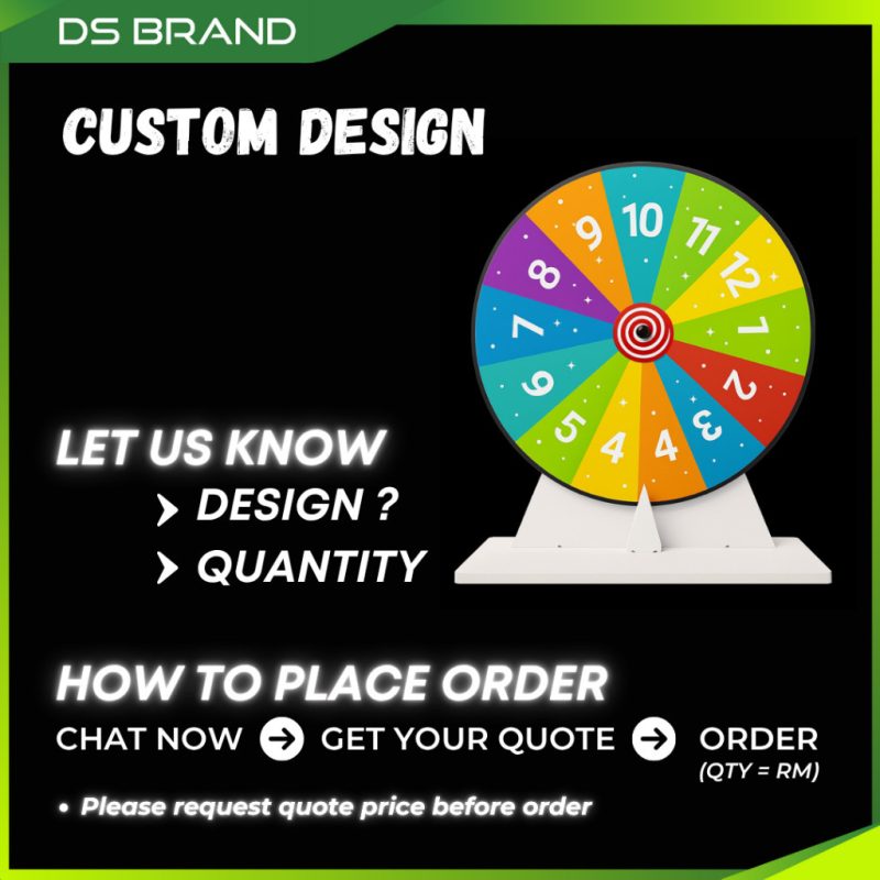 Roda Impian / Wheel of Fortune / Spin Wheel / Lucky Wheel / DS Brand M - Image 12